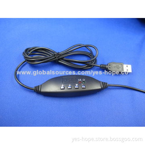 New Style Popular Computer Game Console Headphones with 20-20,000Hz Frequency Response Range